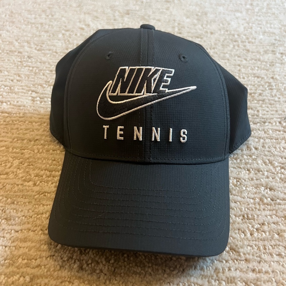 Nike Black Club Cap with White Logo
